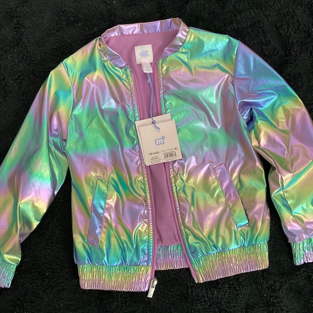 Rainbow bomber jacket